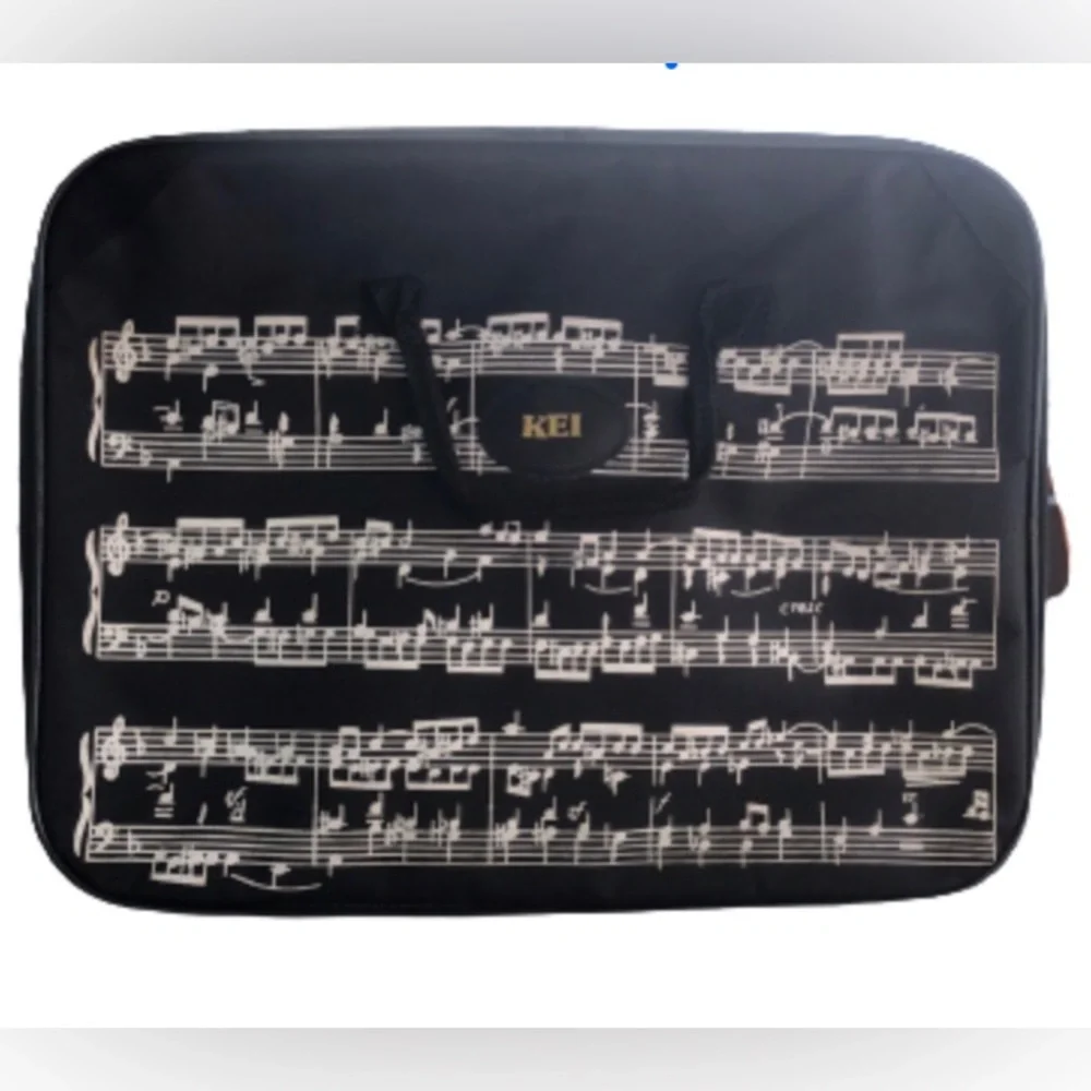 MUSICIANS LAPTOP CARRY CASE • ZIP AROUND STYLE • VINYL • 16” x 12”
